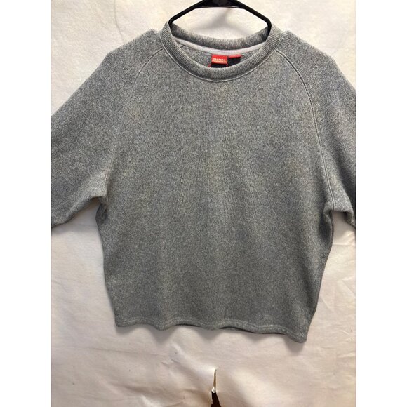 Eastern Mountain Sports Mens Medium Grey Crewneck Sweater - Picture 2 of 10